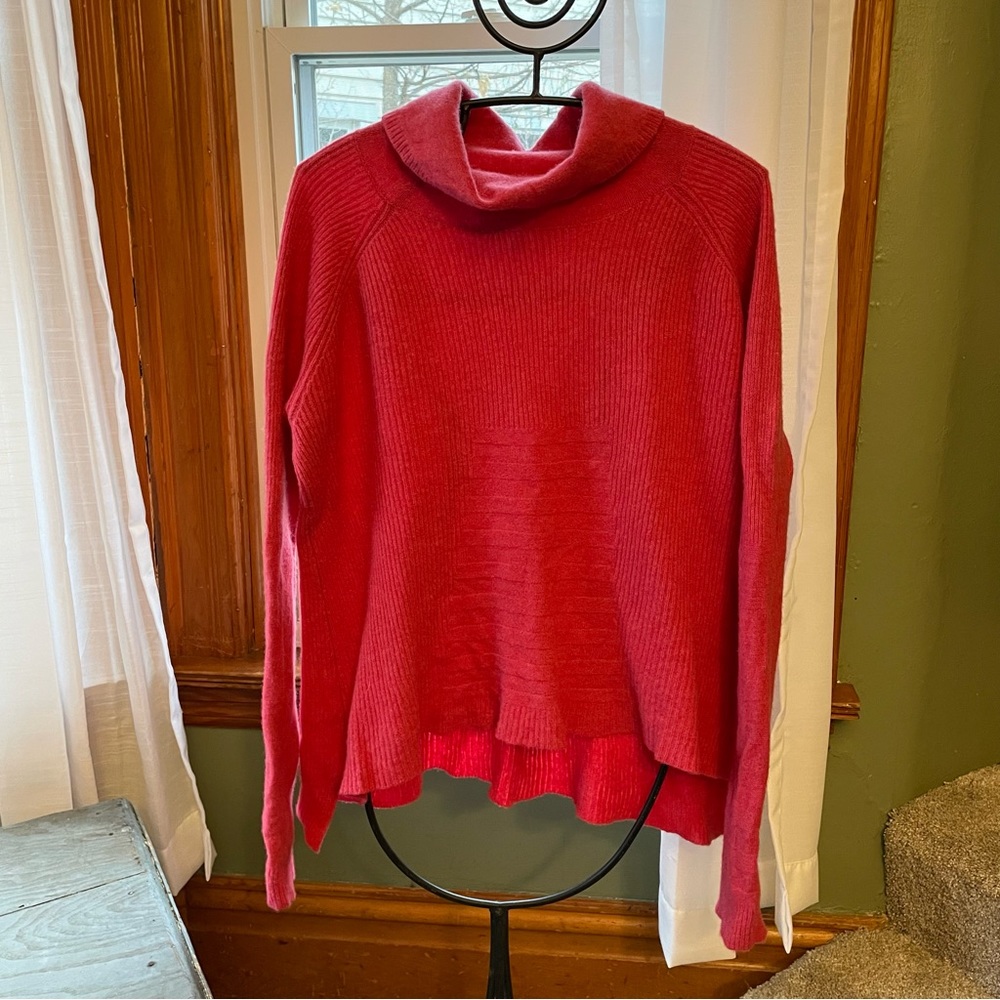 Sundance pink wool sweater | size large